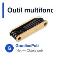 Outil multifonction de jeu de clés Edna - Miniature 4