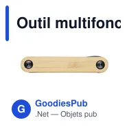 Outil multifonction de jeu de clés Edna - Miniature 5