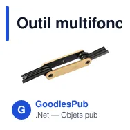 Outil multifonction de jeu de clés Edna - Miniature 6