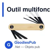 Outil multifonction de jeu de clés Edna - Miniature 8