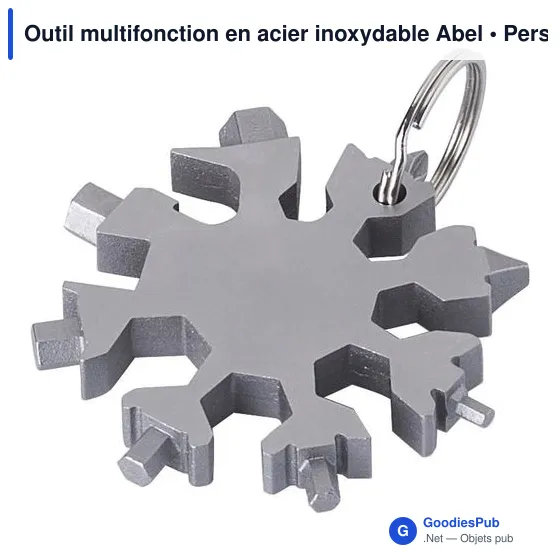 Outil multifonction en acier inoxydable Abel - Image 2