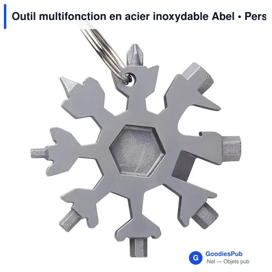 Outil multifonction en acier inoxydable Abel - Image 3