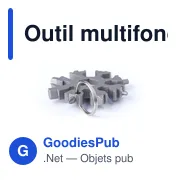 Outil multifonction en acier inoxydable Abel - Miniature 4