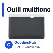 Outil multifonction personnalisable Roxie avec logo - Miniature 1
