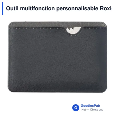 Outil multifonction personnalisable Roxie avec logo