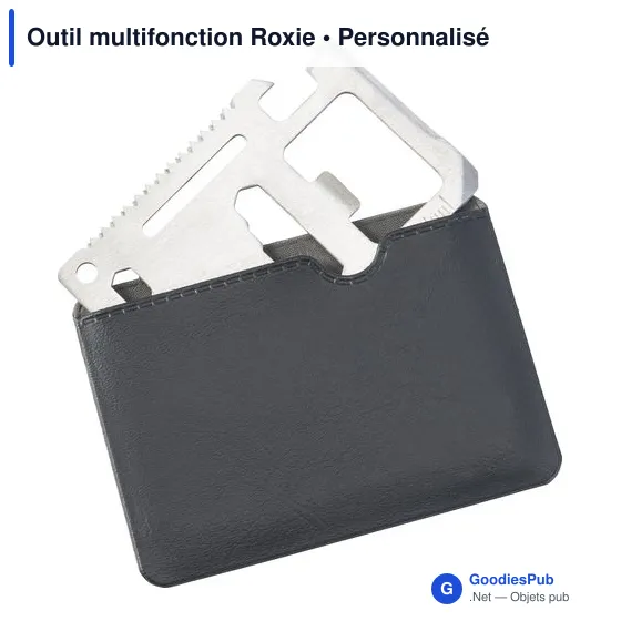 Outil multifonction personnalisable Roxie avec logo - Image 2