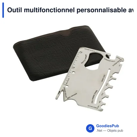 Outil multifonctionnel personnalisable avec logo - Dalton