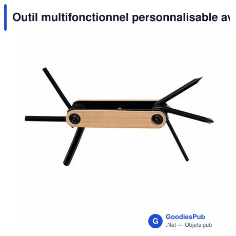 Outil multifonctionnel personnalisable avec logo - Diego