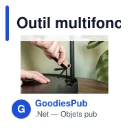 Outil multifonctionnel personnalisable avec logo - Diego - Miniature 2