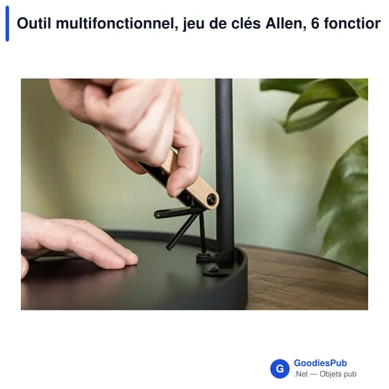 Outil multifonctionnel personnalisable avec logo - Diego - Image 2