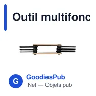 Outil multifonctionnel personnalisable avec logo - Diego - Miniature 4
