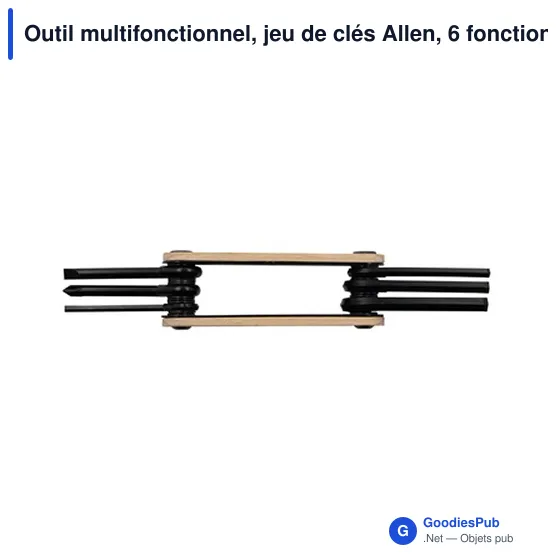 Outil multifonctionnel personnalisable avec logo - Diego - Image 4