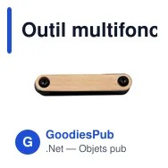 Outil multifonctionnel personnalisable avec logo - Diego - Miniature 5