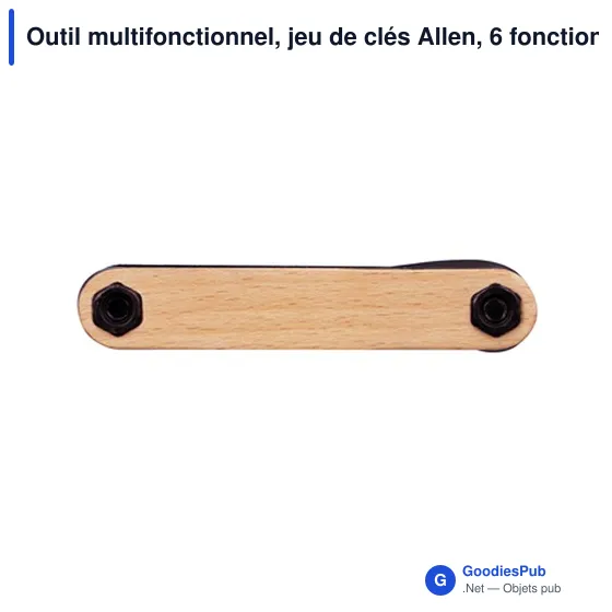 Outil multifonctionnel personnalisable avec logo - Diego - Image 6
