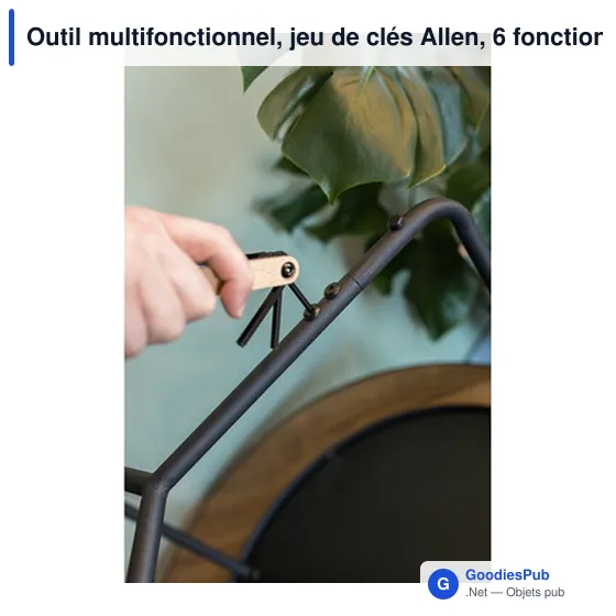Outil multifonctionnel personnalisable avec logo - Diego - Image 8