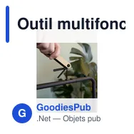 Outil multifonctionnel personnalisable avec logo - Diego - Miniature 9