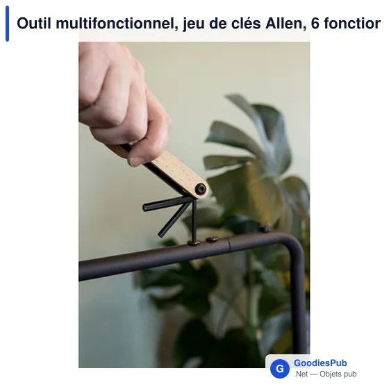 Outil multifonctionnel personnalisable avec logo - Diego - Image 9