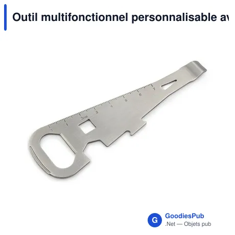 Outil multifonctionnel personnalisable avec logo | Ash