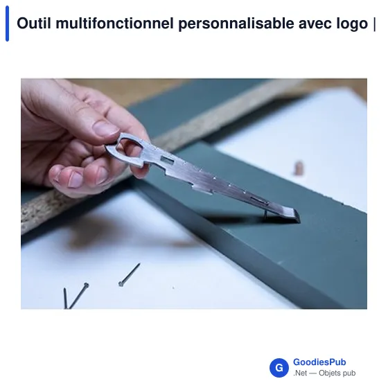 Outil multifonctionnel personnalisable avec logo | Ash - Image 3