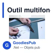 Outil multifonctionnel personnalisable avec logo | Ash - Miniature 4
