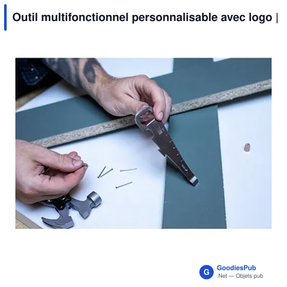 Outil multifonctionnel personnalisable avec logo | Ash - Image 4