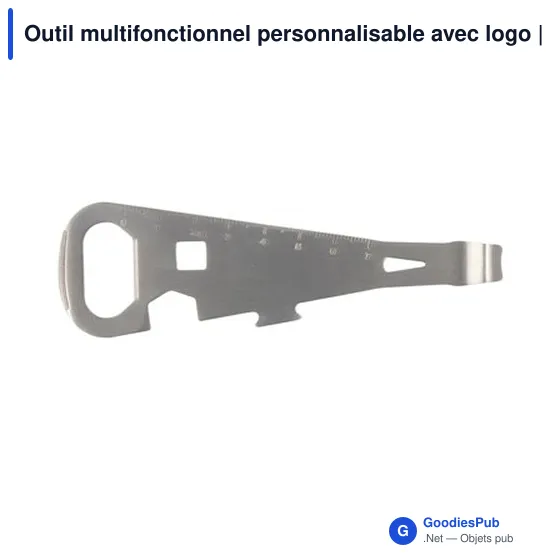 Outil multifonctionnel personnalisable avec logo | Ash - Image 9