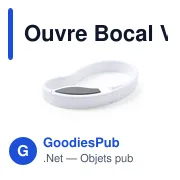 Ouvre-bocal personnalisable avec logo - modèle Victus - Miniature 2