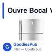 Ouvre-bocal personnalisable avec logo - modèle Victus - Miniature 4
