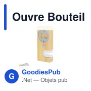 Ouvre-bouteille personnalisable et aiguiseur Stowel avec logo - Miniature 1
