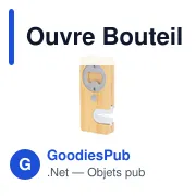 Ouvre-bouteille personnalisable et aiguiseur Stowel avec logo - Miniature 3