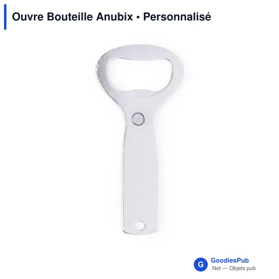 Gourde personnalisable avec logo pour entreprises - Ouvre-bouteille Anubix - Image 2