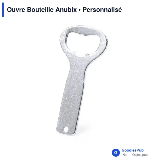 Gourde personnalisable avec logo pour entreprises - Ouvre-bouteille Anubix - Image 3