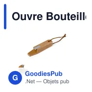 Ouvre Bouteille Cesaris - Miniature 1