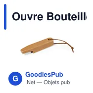 Ouvre Bouteille Cesaris - Miniature 2