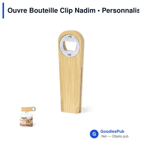 Ouvre Bouteille Clip Nadim