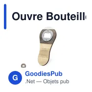 Ouvre Bouteille Samary - Miniature 1