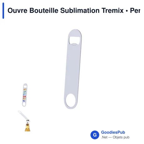 Ouvre Bouteille  Sublimation Tremix