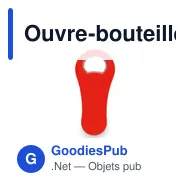 Ouvre-bouteille personnalisable Tronic avec logo - Miniature 7