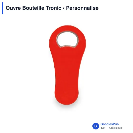 Ouvre-bouteille personnalisable Tronic avec logo - Image 7