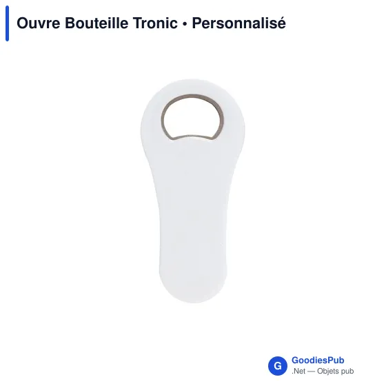 Ouvre-bouteille personnalisable Tronic avec logo - Image 8