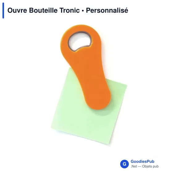 Ouvre-bouteille personnalisable Tronic avec logo - Image 9