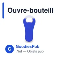 Ouvre-bouteille personnalisable Tronic avec logo - Miniature 10