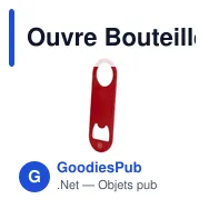 Ouvre Bouteille Zarel - Miniature 5