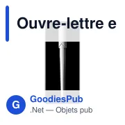 Ouvre-lettre en métal personnalisable avec logo - Alenna - Miniature 2