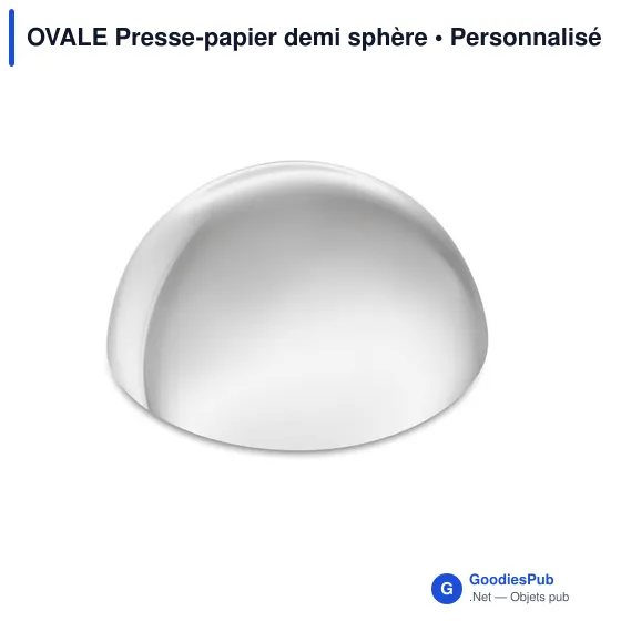OVALE Presse-papier demi sphère - Image 3