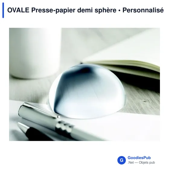 OVALE Presse-papier demi sphère - Image 5