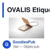 OVALIS Etiquette à bagage en liège - Miniature 6
