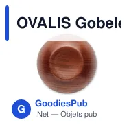 OVALIS Gobelet en bois de chêne 250 ml - Miniature 4