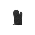 Variante noir - Gant de cuisine personnalisable en coton recyclé avec logo - OvenBuddy RCS