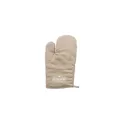 Variante beige - Gant de cuisine personnalisable en coton recyclé avec logo - OvenBuddy RCS